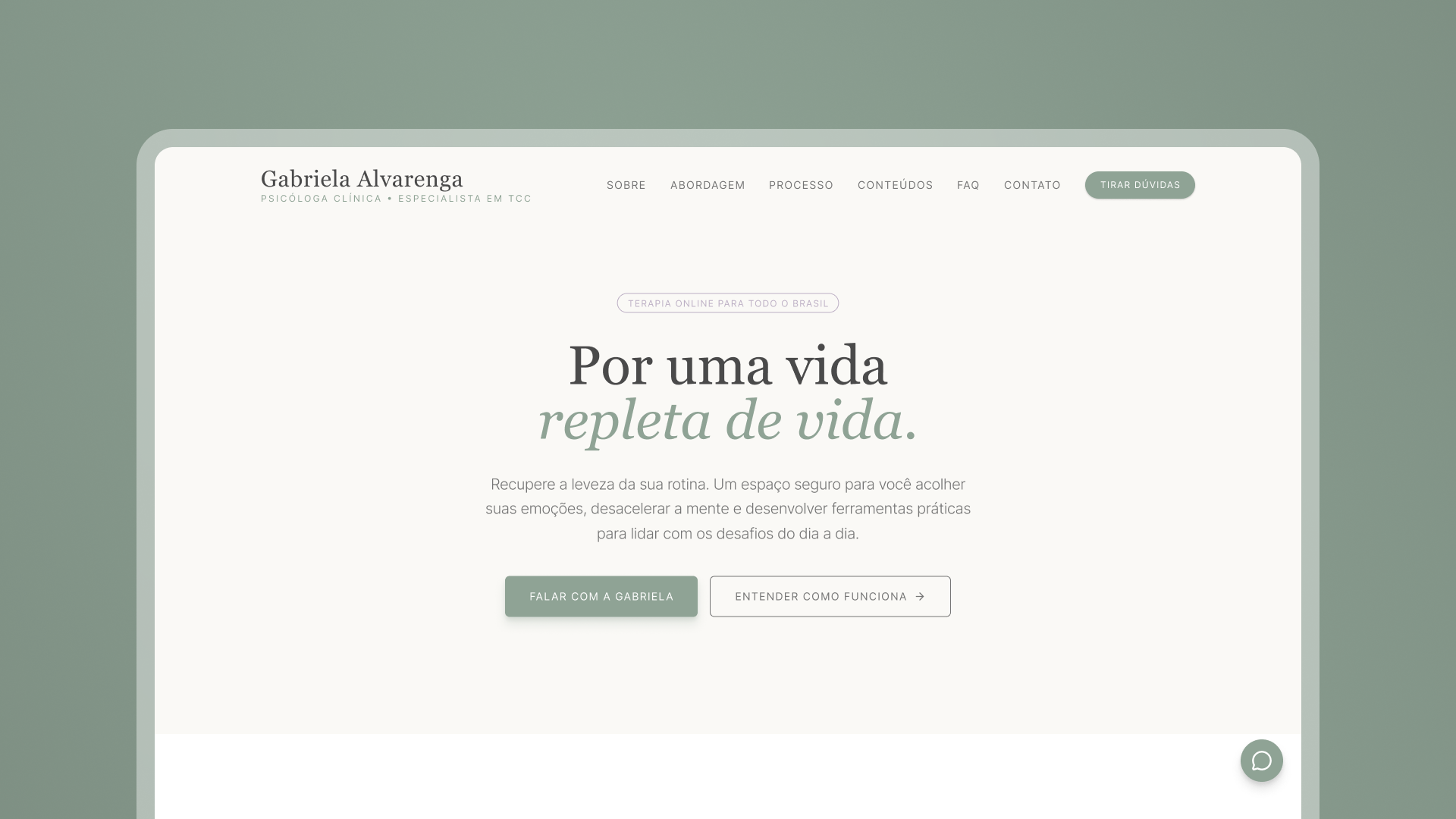 PSI Gabriela Alvarenga